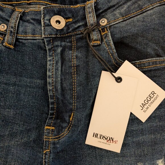 HUDSON KIDS Jeans Jagger Slim Straight Leg Size 14 NWT - Picture 6 of 6